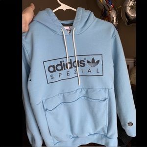 Adidas spezial blue hoodie